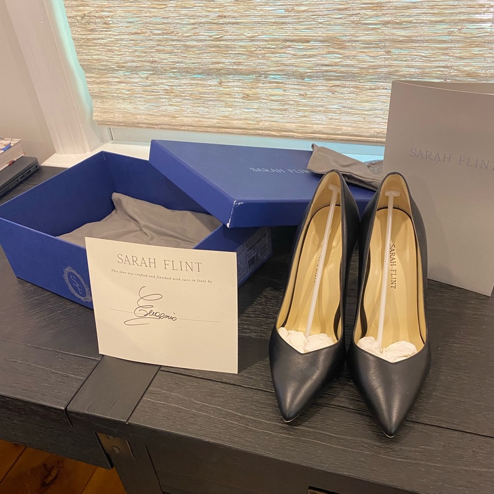 Sarah Flint Perfect pump 100 black worn once